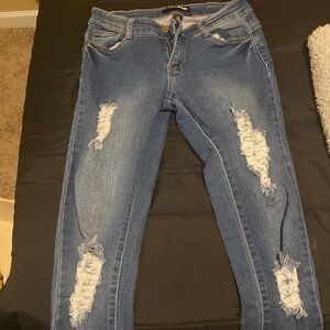Lightly worn Fashion Nova jeans